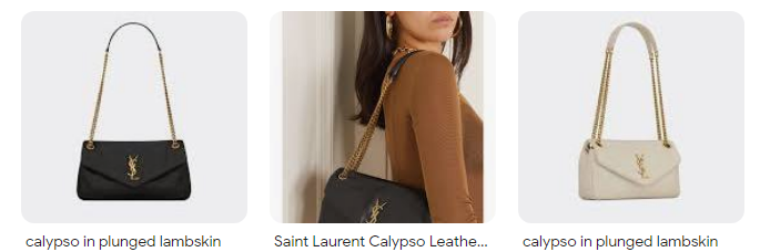 YSL CALYPSO bags